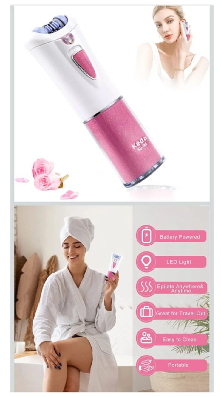 Glabrous Skin Wireless Epilator